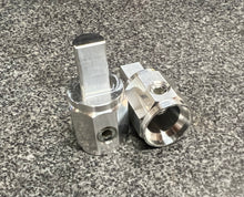 Aluminum 4/0 to 1/0 Stub Amplifier Inputs