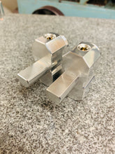 Aluminum Vertical Dual 4/0 to 1/0 Offset Stub For Taramps