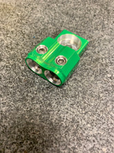 Aluminum Dual 1/0 Alternator Block/ Terminal Powdercoated