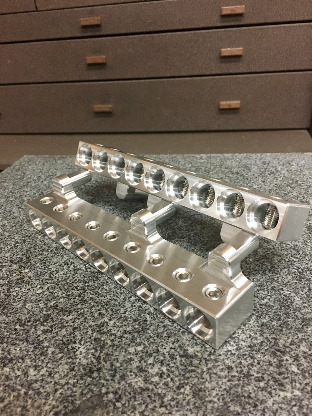 Aluminum 9-1/0 Input Amplifier Inputs for Triple Input Amps